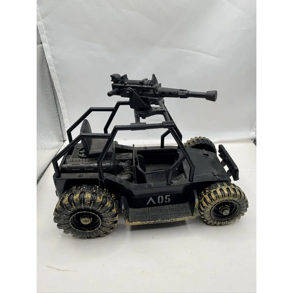 Blue Box Elite Force Military Buggy Jeep A05 3 3/4 in. 2004 Mounted Machine Gun